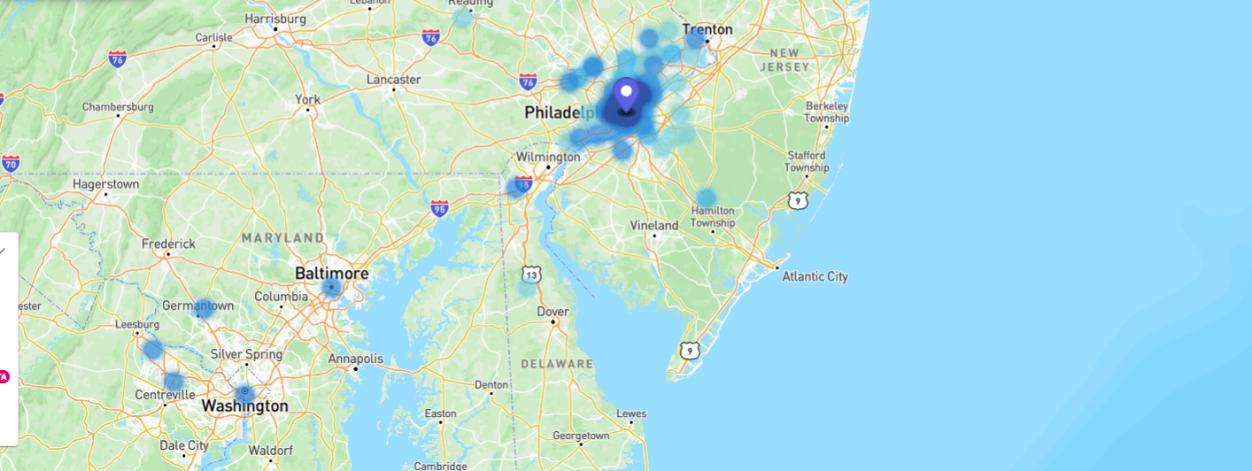 Visitor Heatmap: Where Do Attendees Come From? image